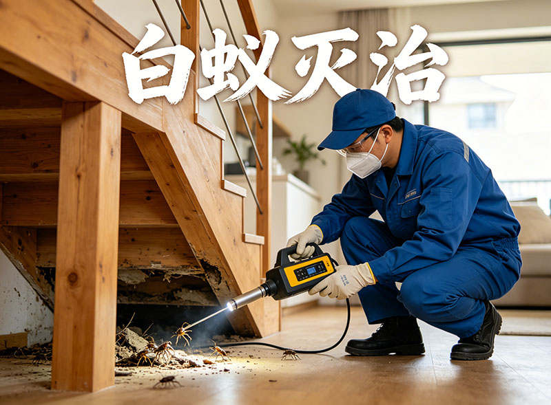 洞头区白蚁灭治服务｜专业消杀，筑牢建筑安全防线