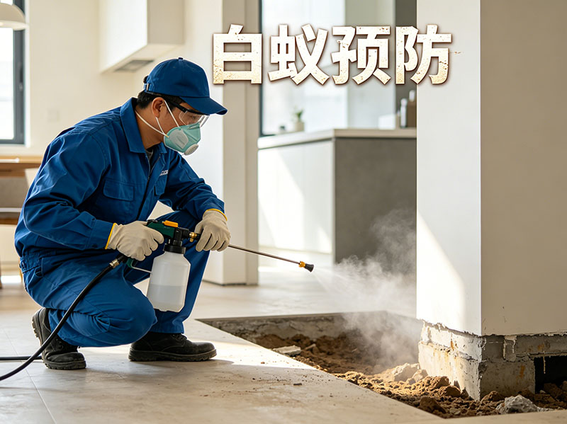 洞头区白蚁预防服务｜事前科学防护，杜绝蚁患滋生